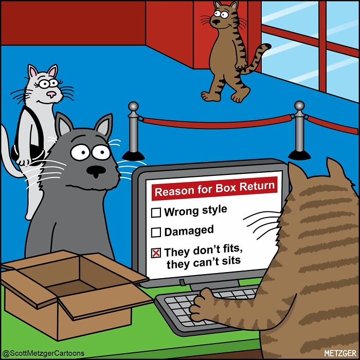 50 Hilarious Comics That Show Cats And Dogs See The World Totally Differently