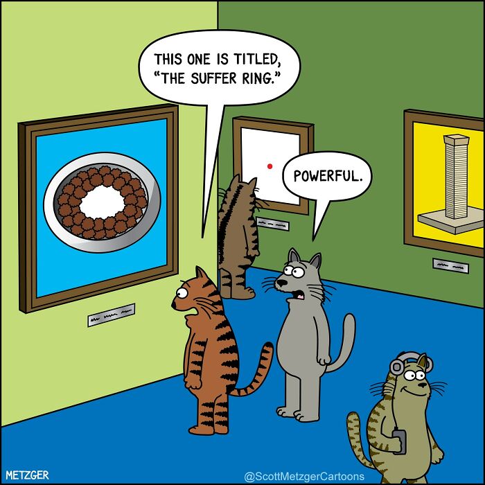 50 Hilarious Comics That Show Cats And Dogs See The World Totally Differently