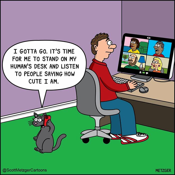 50 Hilarious Comics That Show Cats And Dogs See The World Totally Differently