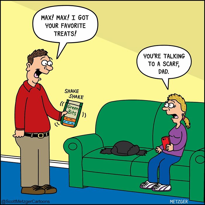 50 Hilarious Comics That Show Cats And Dogs See The World Totally Differently