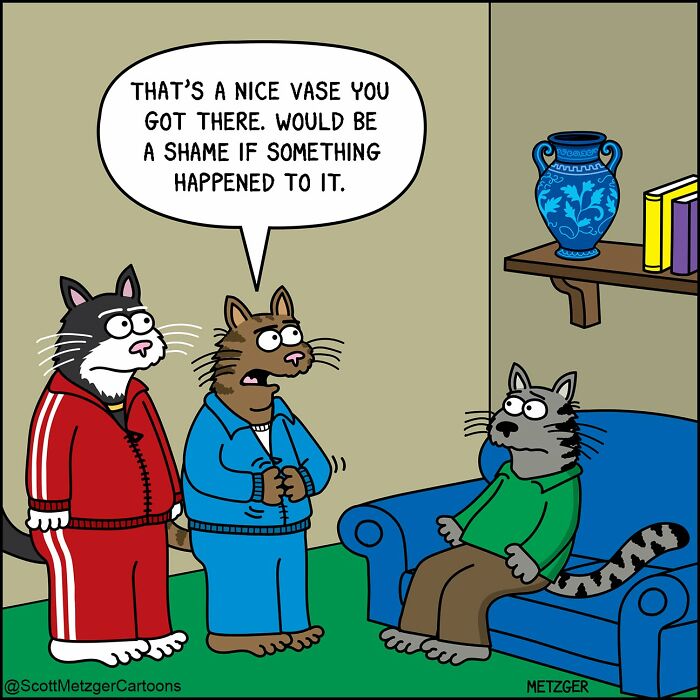 50 Hilarious Comics That Show Cats And Dogs See The World Totally Differently