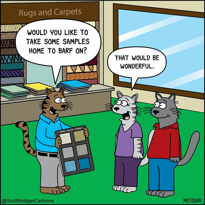 50 Hilarious Comics That Show Cats And Dogs See The World Totally Differently