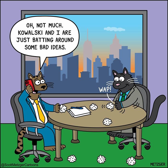 50 Hilarious Comics That Show Cats And Dogs See The World Totally Differently