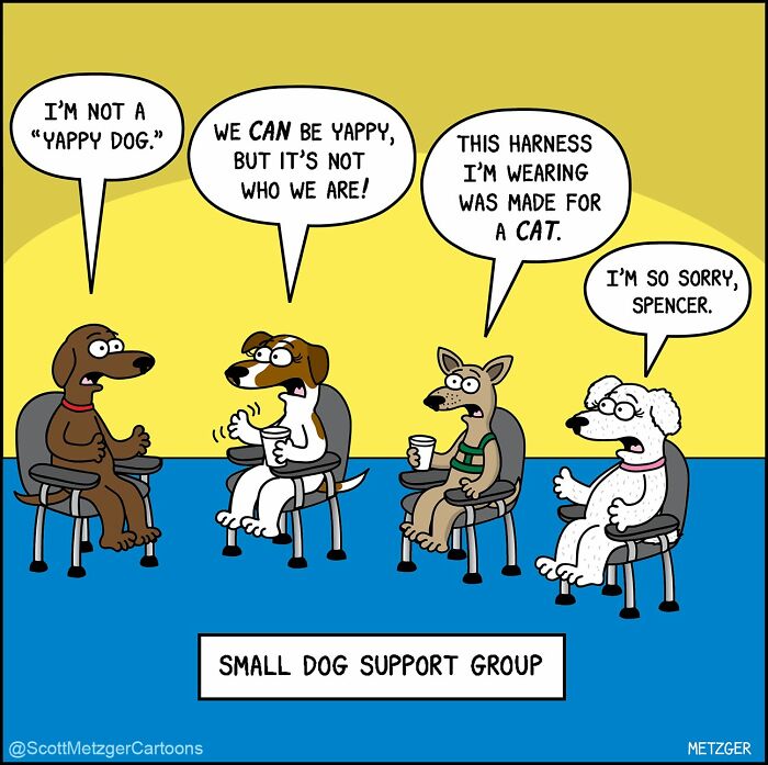 50 Hilarious Comics That Show Cats And Dogs See The World Totally Differently