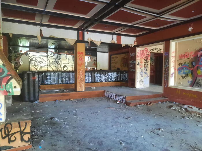 Fading Hotel Lobby, Greece