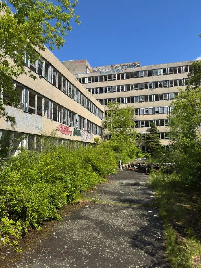 Ghostly Hospital in Berlin, Germany
