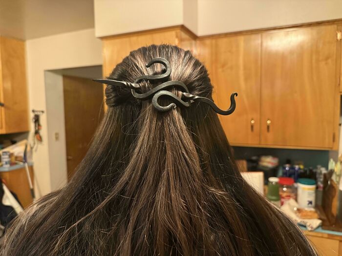 My Husband Forged This Casual Masterpiece Today