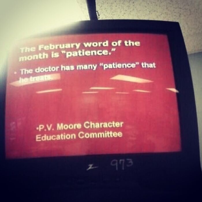 Patience? Not on Today's Menu