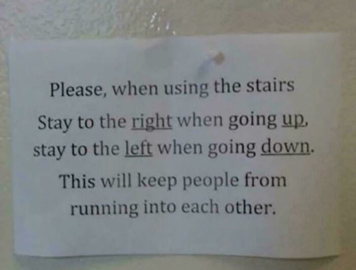 This Sign's Logic Is Next-Level Confusing