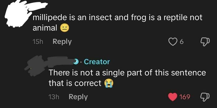 Millipedes Aren't Insects, Frogs Aren't Reptiles—Science Is Wild