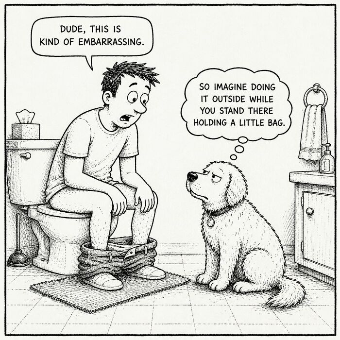 22 Hilarious Comics That Show What Dogs REALLY Think About Us