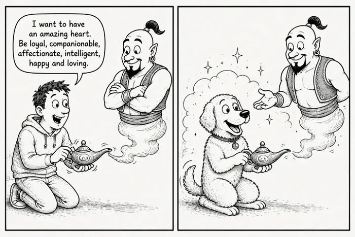 22 Hilarious Comics That Show What Dogs REALLY Think About Us