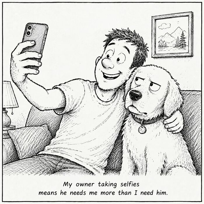 22 Hilarious Comics That Show What Dogs REALLY Think About Us