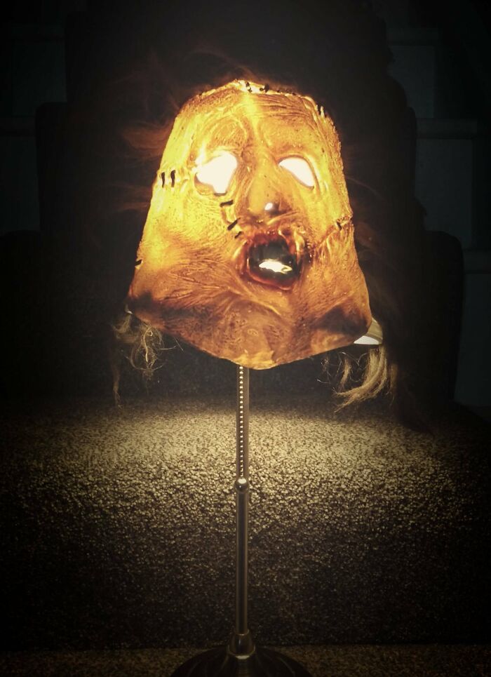 Halloween Mask + Lamp = Night Terrors