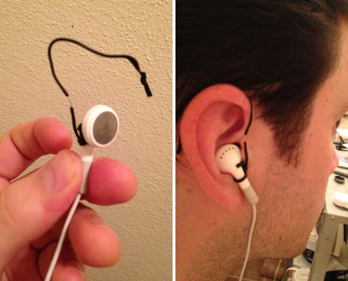 DIY Twist-Tie 'Sport-Style' Earbuds