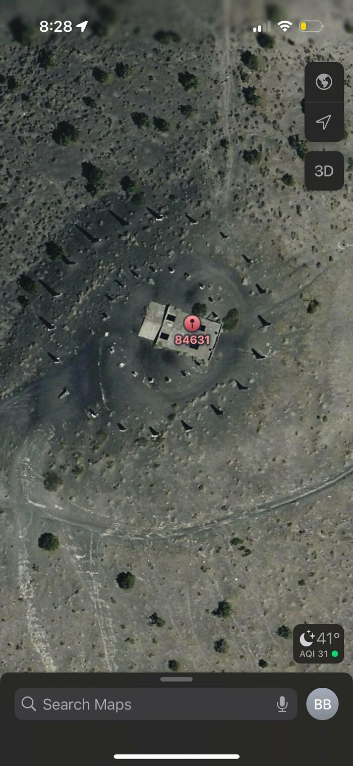 What Is That Building Surrounded By Monoliths In Utah?