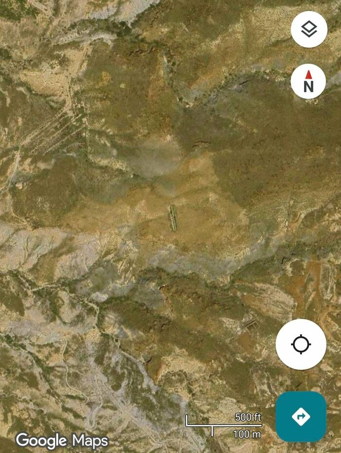 Mystery Building In The Middle Of Nowhere Desert?