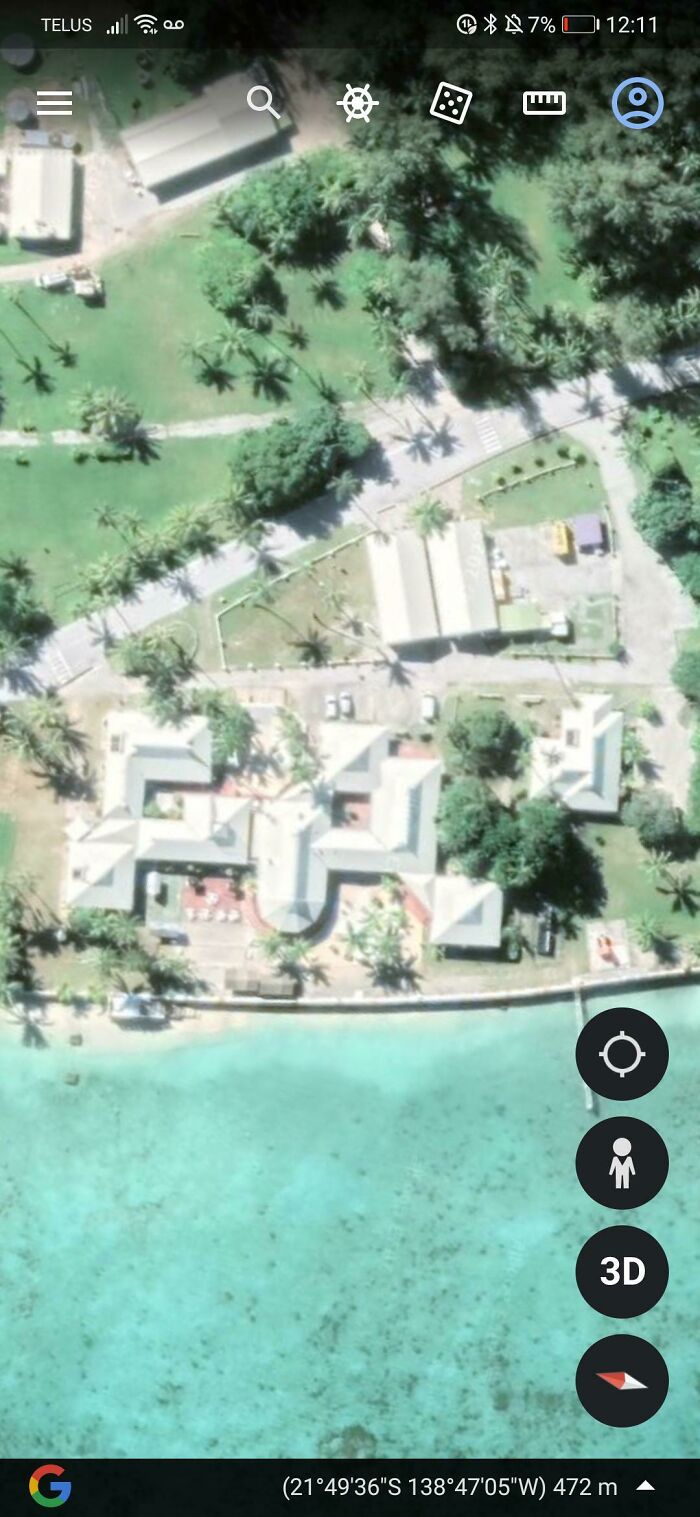 Weird Estate On Mururoa Atoll
