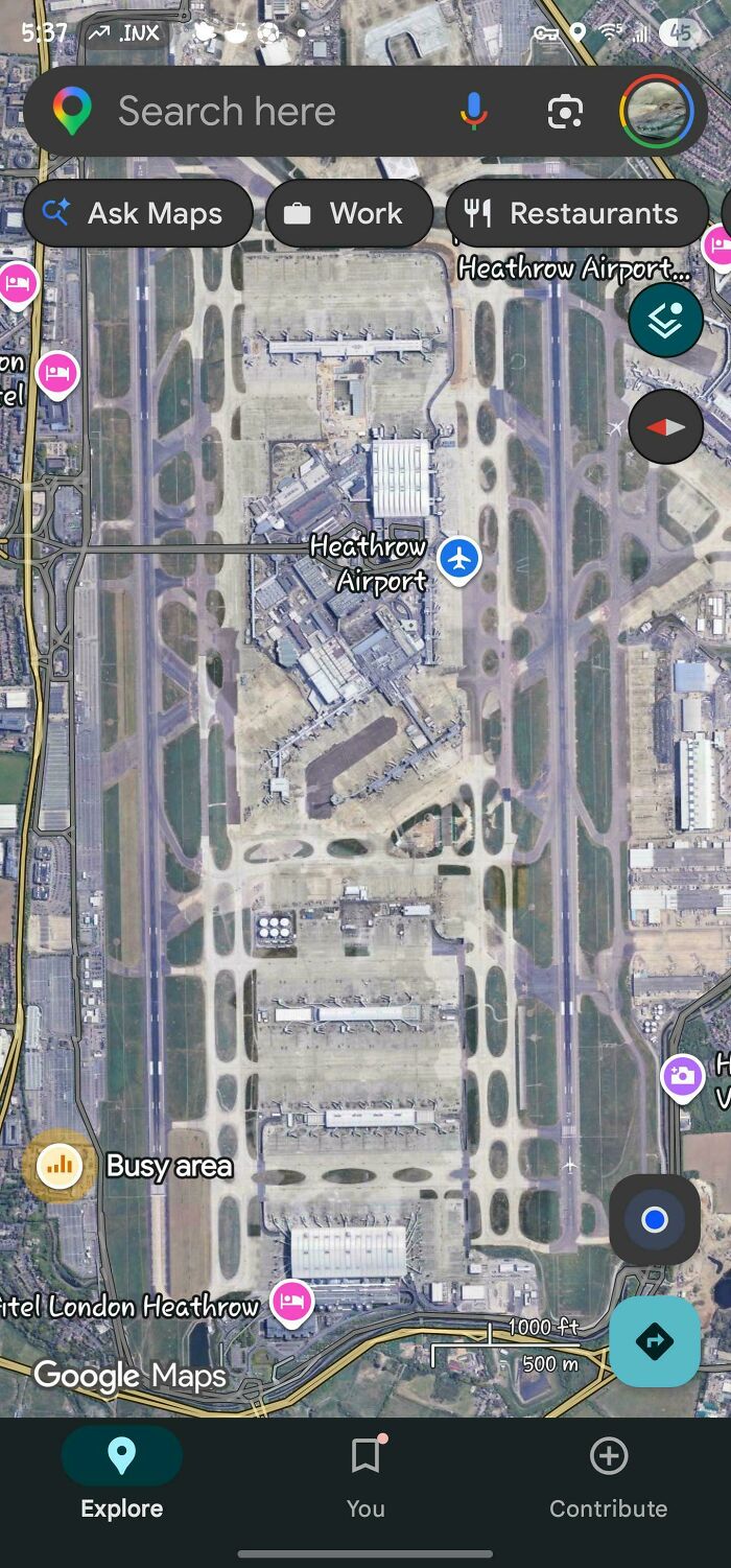 Why Is Heathrow’s Runway Totally Empty Of Planes?