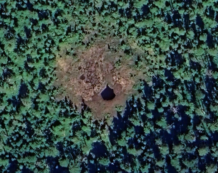 Strange Hole On Alaska Coast – What’s That About?