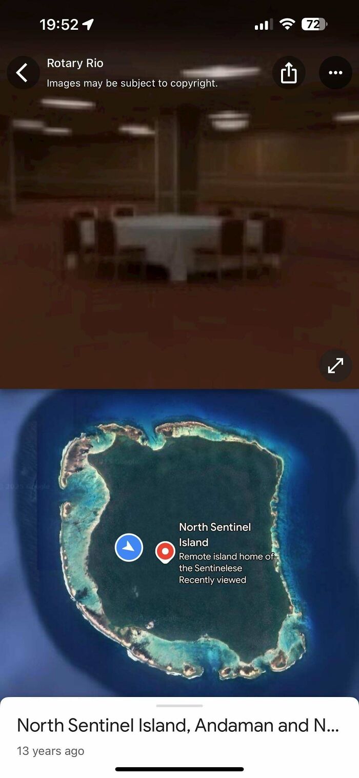 Clicked A Blue Dot And This Mysterious Room Showed Up On Sentinel Island