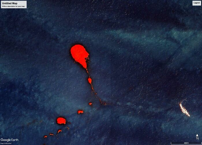 Red Spots In The Florida Keys — Anyone Know What This Is?