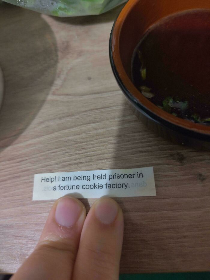 This Fortune Cookie’s Message Pure Gold