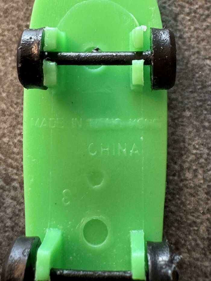 Toy Has Hong Kong Melting Away and Stamped China – Ooops!