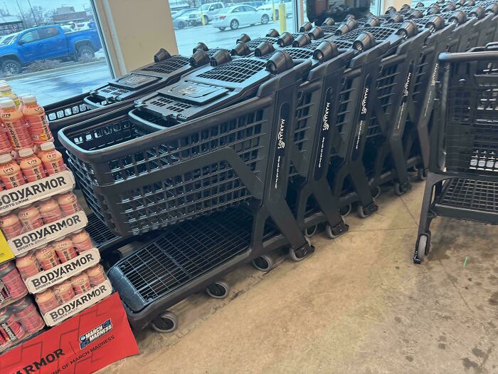 Local Supermarket Switched from Metal to 100% Recycled Plastic Carts – Go Green!