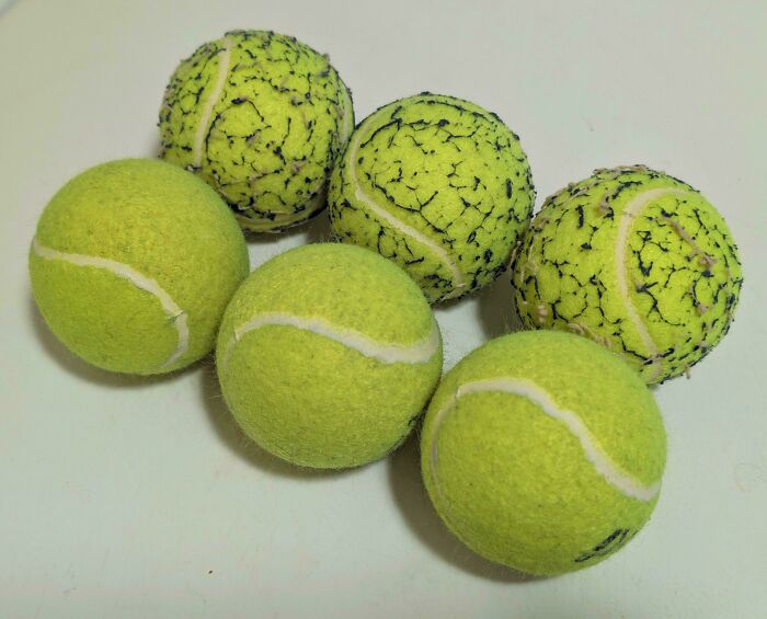 Only Half of My Tennis Balls Get Covered in Lint – Why?