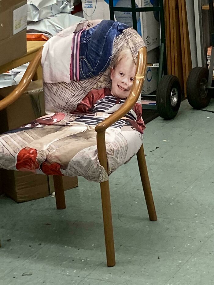 Found a 'Kid Chair' at Rack Room Shoes – What’s Up with That?