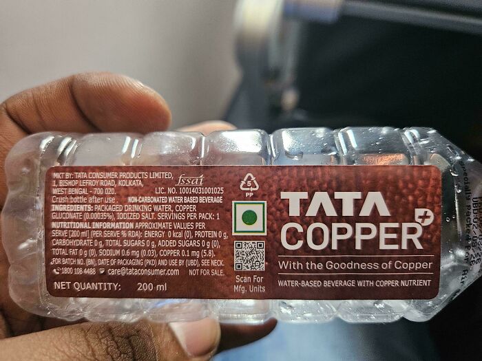Airline Served Me a 'Water-Based Beverage' – Fancy Words for Water?