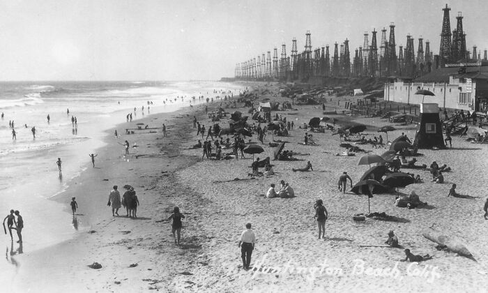 Huntington Beach Once Looked Like An Oil Derrick Jungle—Who Knew?