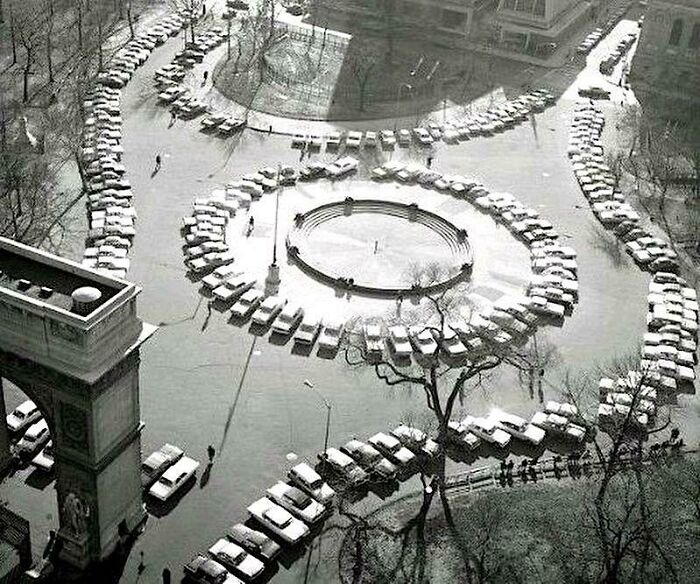 1958: Cars Were Driving Right Through Washington Square Park