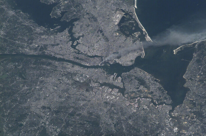 What NYC Looked Like From Space On 9/11/2001—A Powerful View