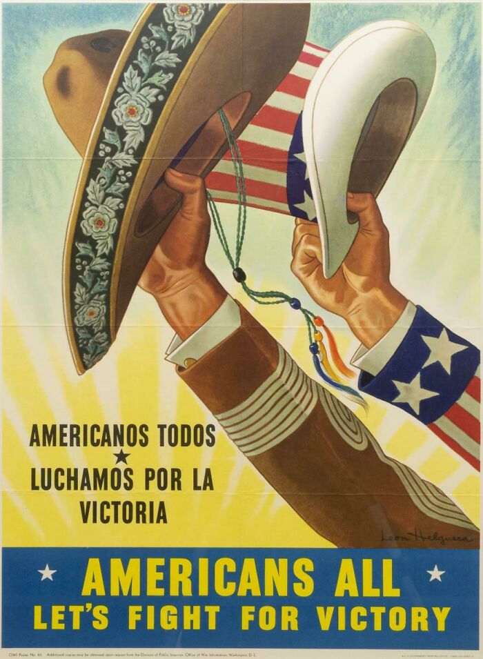 Is This WWII Pan-American Poster For The US And Mexico Real?