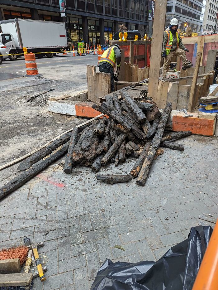 Look What I Found Excavated At Wall Street And Water—400-Year-Old Landfill?