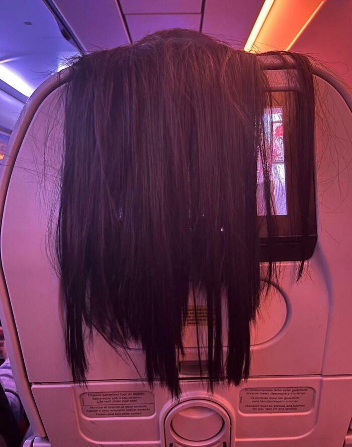 Trying to Watch a Movie on the Airplane… No Chance