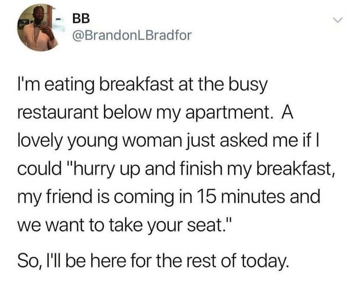 Take Your Time… Or Maybe Not