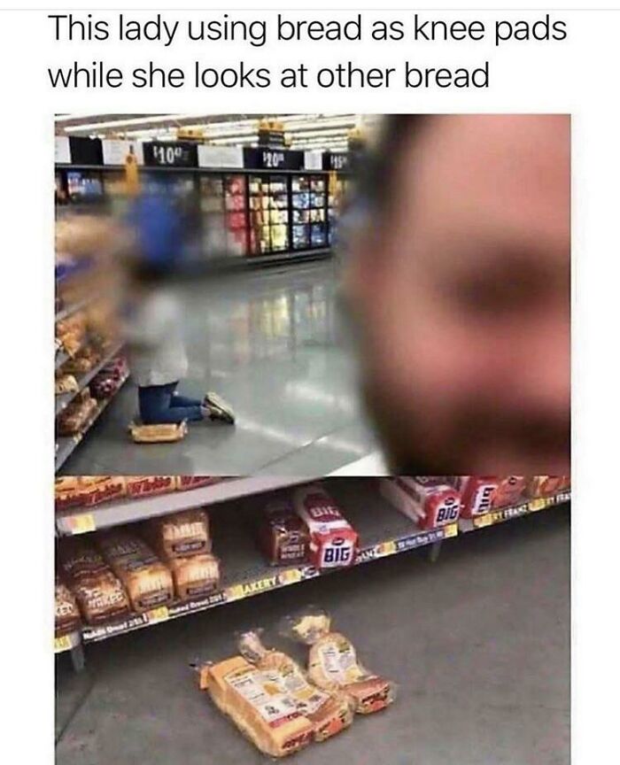 Loaf Knee-Pad Lady: Audacity Level 1000