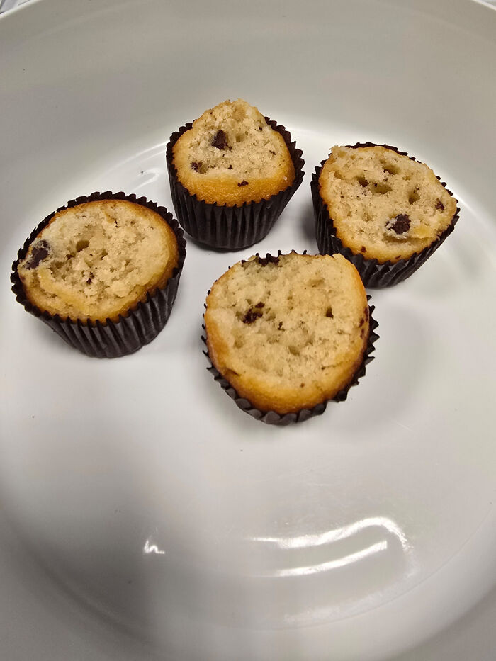 Mini Cupcakes Left Half-Eaten? Really?