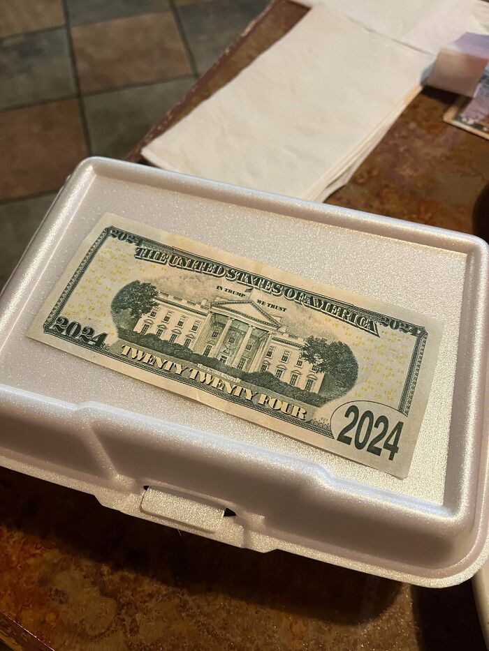 The Tip Someone Left Last Night... Wow