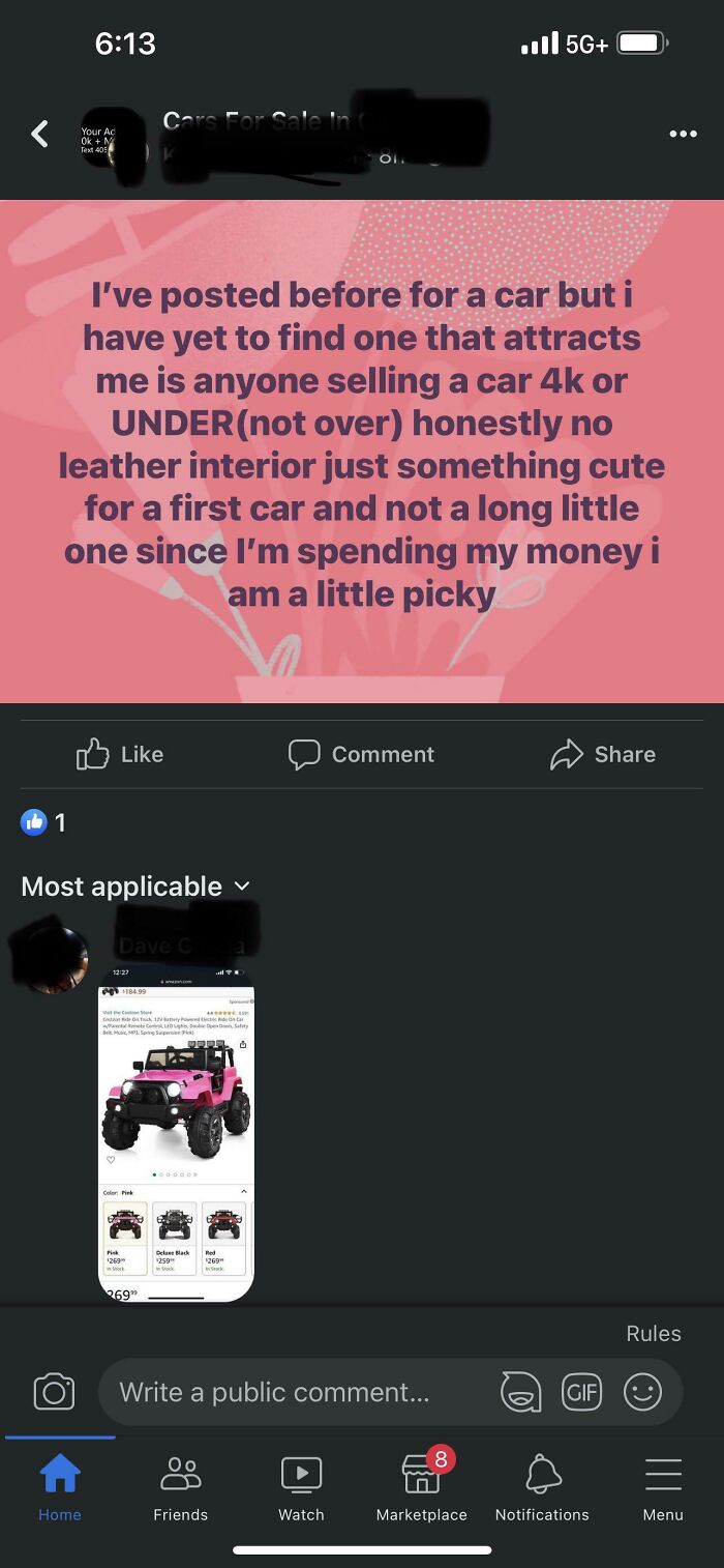 Needs A Car Under $4K But None Seem Good Enough