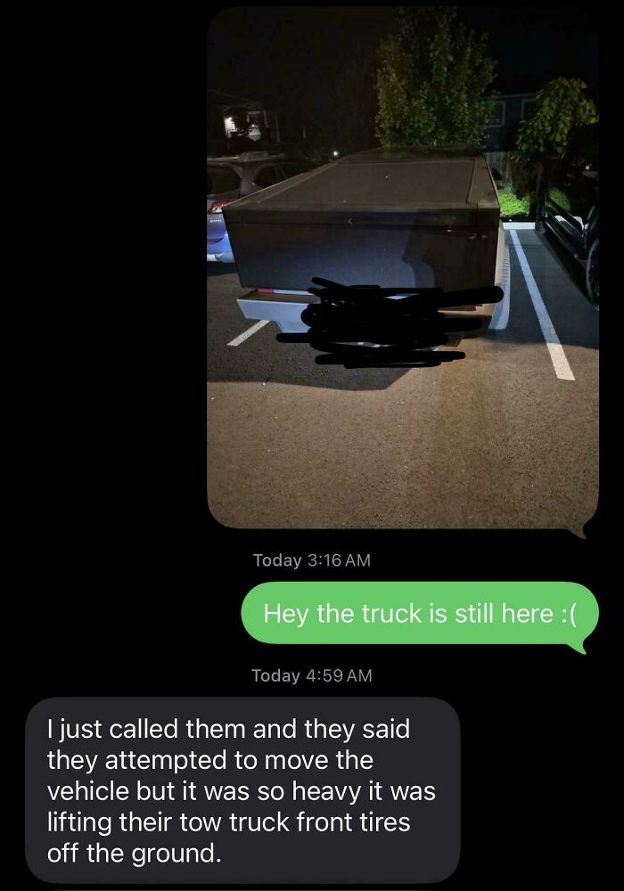 Too Heavy To Tow? Cybertruck Owner Bosses Around