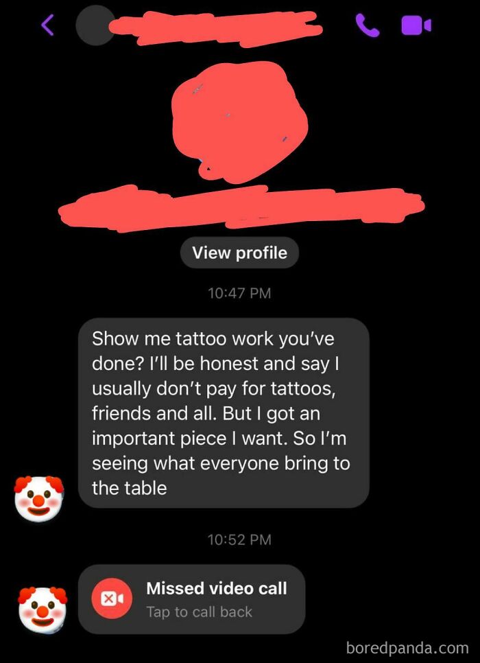 Tattoo Artist Got A Weird ‘Are You Worthy?’ Message
