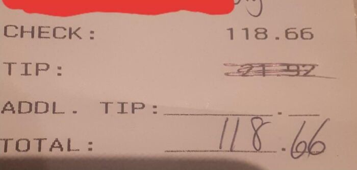 If You Can't Afford To Tip, Don’t Eat Out!
