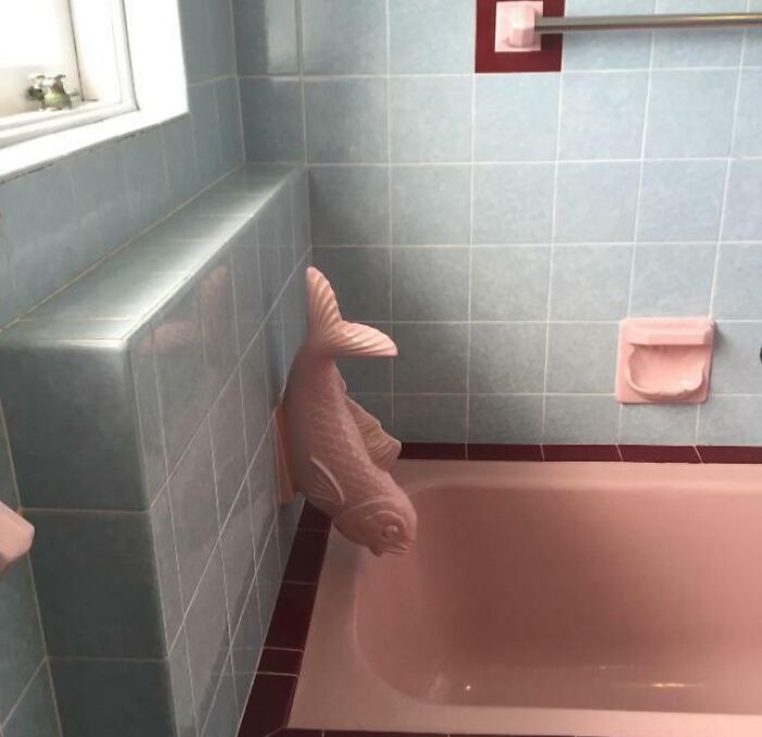 Found! Rare 50’s Porcelain Fish Faucet