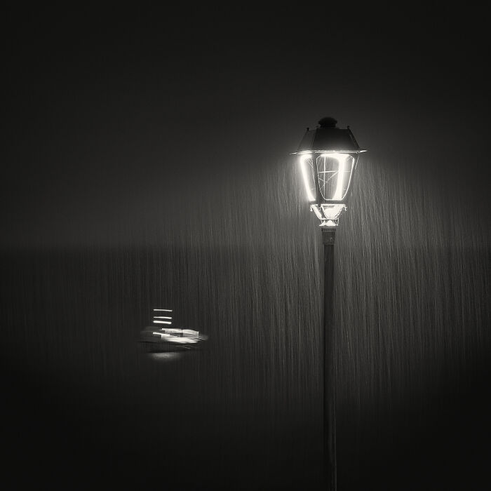 In The Rain By Rolandas Urbonavicius