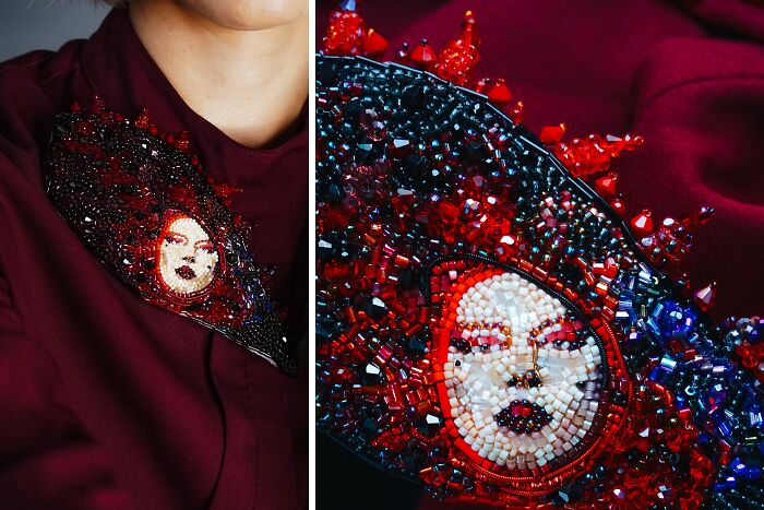 Wait, They Made Tiny Bead Portraits of Ariana Grande?!
