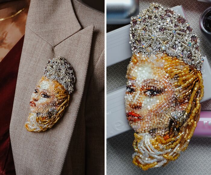Wait, They Made Tiny Bead Portraits of Ariana Grande?!